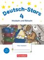 : Deutsch-Stars 4. Schuljahr. Knobeln und Rätseln - Übungsheft. Mit Lösungen, Buch