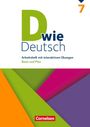 Isabell Burkheiser: D wie Deutsch 7. Schuljahr - Arbeitsheft mit interaktiven Übungen online, Buch