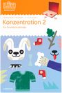 Michael Junga: LÜK - 1./2./3./4. Klasse - Fördern & Fordern Konzentration 2, Buch