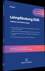 Cover eines Buches: "Lohnpfändung 2026 - Tabellen und Erläuterungen". Oben: "Jetzt noch smarter: inkl. juris KI-Suite!".