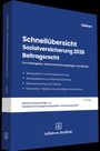 Buchtitel: "Schnellübersicht Sozialversicherung 2026 Beitragsrecht". Blaue Farbgebung mit weißem Text und Logo unten.