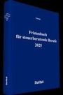 Heinz-Willi Kamps: Fristenbuch für steuerberatende Berufe 2025, Buch