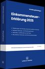 "Einkommensteuer-Erklärung 2025", Erläuterungen und Hinweise; blauer Buchrücken, Verlag Lefebvre-Stollfuß.