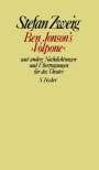 Stefan Zweig: Ben Jonson's 'Volpone' und andere Nachdichtungen und Übertragungen für das Theater, Buch