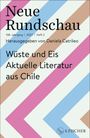 „Neue Rundschau“; 138. Jahrgang | 2027 | Heft 2; Herausgegeben von Daniela Catrileo; Wüste und Eis; Aktuelle Literatur aus Chile. Bunte diagonale Streifen auf hellem Hintergrund.