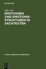 Silke Jahr: Emotionen und Emotionsstrukturen in Sachtexten, Buch