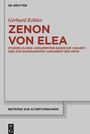 Gerhard Köhler: Zenon von Elea, Buch