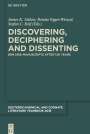 : Deuterocanonical and Cognate Literature Yearbook, 2018, Discovering, Deciphering and Dissenting, Buch