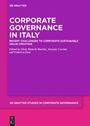 : Corporate Governance in Italy, Buch