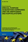 David Günther: Special Purpose Acquisition Companies und die Ineffizienz des Kapitalsystems, Buch