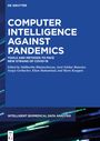 Buchtitel: "COMPUTER INTELLIGENCE AGAINST PANDEMICS". Herausgeber: Mehrere Fachleute. Blauer Hintergrund.