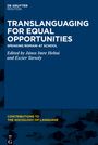 : Translanguaging for Equal Opportunities, Buch