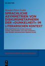 Renáta Péter-Szabó: Sprachliche Asymmetrien von Diskursmetaphern der Dunkelheit im literarischen Kontext, Buch