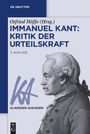 : Immanuel Kant: Kritik der Urteilskraft, Buch
