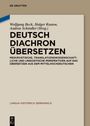 : Deutsch diachron übersetzen, Buch