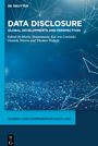 : Data Disclosure, Buch