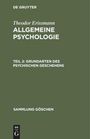 Theodor Erissmann: Grundarten des psychischen Geschehens, Buch