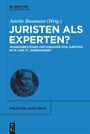: Juristen als Experten?, Buch
