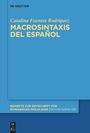 Catalina Fuentes Rodríguez: Macrosintaxis del español, Buch