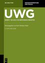 "UWG Band 3 §§ 8-20; § 23 GeschGehG; Register. Herausgegeben von Karl-Nikolaus Peifer. 4. Auflage 2026." Großer weißer Text auf grünem Hintergrund. Oben links: "DE GRUYTER".