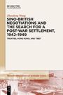 Zhaodong Wang: Sino-British Negotiations and the Search for a Post-War Settlement, 1942¿1949, Buch