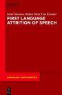 Titel: "First Language Attrition of Speech" von Ineke Mennen, Robert Mayr, Lisa Kornder. Rotes Cover mit gelbem Text.