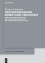 Florian Schumann: Der Behinderung einen Sinn verleihen, Buch