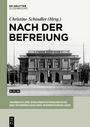 "Christine Schindler (Hrsg.) Nach der Befreiung. Niemals vergessen! Jahrbuch des Dokumentationsarchivs des Österreichischen Widerstandes 2025." Ein historisches Gebäude mit Flaggen.