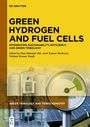 Text: "Green Hydrogen and Fuel Cells" und "Integrating Sustainability, Efficiency, and Green Tribology." Darstellung von Wasserstofftank und Manometer.