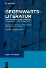 "Gegenwartsliteratur: Ein Germanistisches Jahrbuch. Special Focus: Räume & Orte erzählen. 2026, Volume 25." Geometrisches Muster.