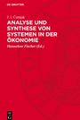 J. I. ¿Ernjak: Analyse und Synthese von Systemen in der Ökonomie, Buch