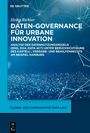 Titel: „Daten-Governance für urbane Innovation“. Autor: Heiko Richter. Blaues Hintergrunddesign mit Lichtpunkten.