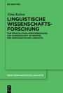 Nina Kalwa: Linguistische Wissenschaftsforschung, Buch