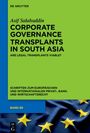 Asif Salahuddin: Transplant of Corporate Governance Regimes to South Asia, Buch