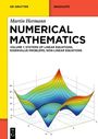 "Numerical Mathematics" von Martin Hermann. Illustration: farbige 3D-Darstellung einer mathematischen Fläche.