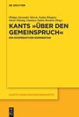 : Kants "Über den Gemeinspruch", Buch