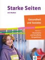 "Starke Seiten mit Medien", "Gesundheit und Soziales", "Modul 1 Persönliche und berufliche Perspektiven". Jugendliche lächelt.