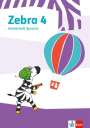 : Zebra 4. Arbeitsheft Sprache, Buch