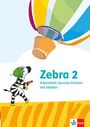 : Zebra 2. Arbeitsheft Sprache Förderheft Klasse 2, Buch,Div.