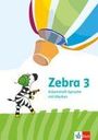 : Zebra 3. Arbeitsheft Sprache mit Medien Klasse 3, Buch