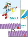Zebra 4. Paket: Arbeitsheft Sprache, Arbeitsheft Lesen/Schreiben Klasse 4, Buch