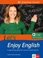 : Let's Enjoy English B1 Grammar Course - Hybrid Edition allango, Buch,Div.