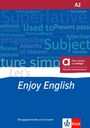 : Let's Enjoy English A2 - Hybride Ausgabe allango, Buch,Div.