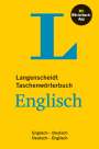 : Langenscheidt Taschenwörterbuch Englisch, Buch,Div.