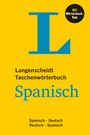 : Langenscheidt Taschenwörterbuch Spanisch, Buch,Div.