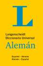 : Langenscheidt Diccionario Universal Alemán, Buch