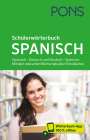 : PONS Schülerwörterbuch Spanisch, Buch,Div.