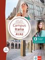 : Campus Italia A1/A2 - Hybride Ausgabe allango, Buch,Div.