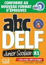 : ABC DELF Junior Scolaire A1. Schülerbuch + DVD + Digital + Lösungen + Transkriptionen (32 Seiten), Buch