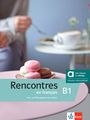 : Rencontres en français B1 - Hybride Ausgabe allango, Buch,Div.